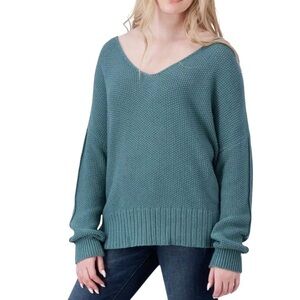 LUCKY BRAND Sweater Women's V-Neck Pullover